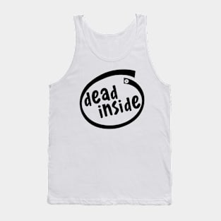 Dead Inside logo v2 Tank Top